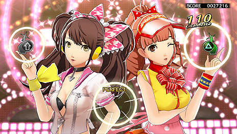 画像集#012のサムネイル/リズムアクション「ペルソナ4 ダンシング・オールナイト」には30曲を超えるペルソナサウンドを収録。小室哲哉氏や浅倉大介氏とのコラボも明らかに