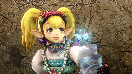 画像集#050のサムネイル/「ゼルダ無双」,新プレイアブルキャラ「ラナ」「アゲハ」や敵キャラ2名のプロフィール,ステージ「黄昏の大地」のビジュアルを一挙掲載