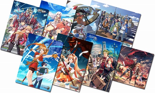 画像集 No.002のサムネイル画像 / 歴代キャラをデザインした「軌跡10周年記念切手セット」が3月27日に発売