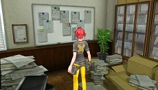 画像集#008のサムネイル/「デジモンストーリー サイバースルゥース」,妖艶な女探偵「暮海杏子」と,サブクエストとしてさまざまな依頼が舞い込む探偵事務所の情報が公開