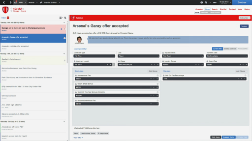 画像集#014のサムネイル/サッカークラブ運営シム「Football Manager 2014」が好きすぎるので，とくにこれといった理由はないけど紹介してみた