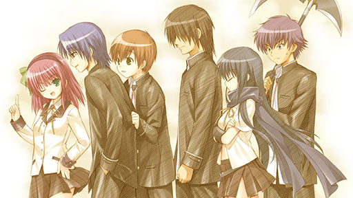 画像集#007のサムネイル/「Angel Beats! 1st beat」，主人公の「音無」ら4名のキャラクタービジュアルと，新たなイベントCGが公開に