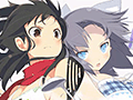 「デカ盛り 閃乱カグラ」では前作向けに配信されたDLC衣装を使用可能。キャラクターの衣装にフォーカスしたプレイ動画が公開に
