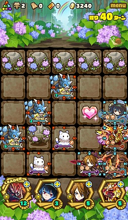 画像集 No.004のサムネイル画像 / 「サモンズボード」,イベントダンジョン「あじさい前線【極】」のポイントと,ボスモンスター「雨にたたずむアイラン」の行動パターンを紹介