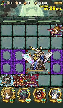 画像集 No.014のサムネイル画像 / 「サモンズボード」,コインダンジョン「モスパレス【神】」のポイントと,ボスモンスター「月光のマダム・ブランシュ」の行動パターンを紹介