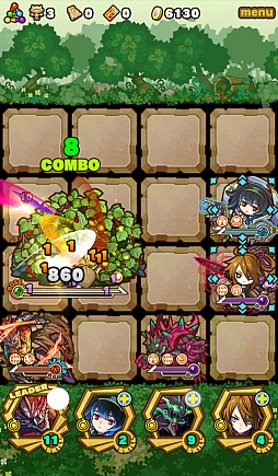 画像集 No.008のサムネイル画像 / 「サモンズボード」,イベントダンジョン「キイチゴの森【極】」のポイントと,ボスモンスター「空腹のリーフカカポ」の行動パターンを紹介