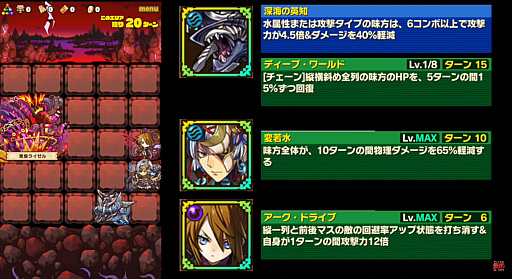 画像集 No.004のサムネイル画像 / 「サモンズボード」,イベントダンジョン「エルウエア溶岩口【滅】」のポイントと,ボスモンスター「忘却の神話ライゼル」の行動パターンを紹介