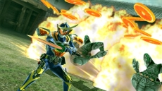 画像集#014のサムネイル/「仮面ライダー バトライド・ウォーII」,クロニクルモードのプロローグが明らかに。仮面ライダーバロンの参戦も判明