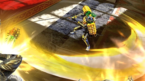 画像集#017のサムネイル/「仮面ライダー バトライド・ウォーII」,クロニクルモードのプロローグが明らかに。仮面ライダーバロンの参戦も判明