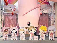 「アイドルマスター SideM」と岩下食品がピンクつながりのコラボを開催。岩下の新生姜ミュージアムにフォトスポット登場