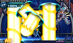 画像集#043のサムネイル/“インティ・クリエイツ×稲船敬二”による新作3DSタイトル「蒼き雷霆 ガンヴォルト」が発表。雷撃を操る超能力少年がハイスピード&ハイテンションなバトルを繰り広げる
