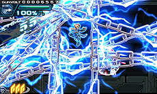 画像集#035のサムネイル/「蒼き雷霆 ガンヴォルト」は8月中旬配信開始! 搭載される4つのオリジナルシステムや主人公ガンヴォルトの成長要素も公開に