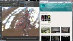 画像集 No.002のサムネイル画像 / スマホゲーム開発用の3Dアニメーションツール「Maya LT 2016」が発売