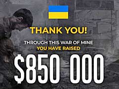 11 bit Studios,「This War of Mine」のチャリティで得られた9760万円を赤十字へ寄付
