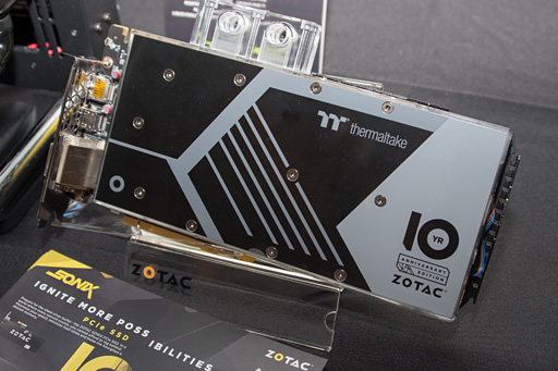 画像集 No.003のサムネイル画像 / ZOTAC創業10周年記念。GTX 1080と4コアCore i7を液冷する小型PC「MAGNUS EN1080」など3製品が登場