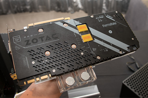 画像集 No.015のサムネイル画像 / ZOTAC創業10周年記念。GTX 1080と4コアCore i7を液冷する小型PC「MAGNUS EN1080」など3製品が登場