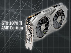 「ZOTAC GeForce GTX 1070 Ti AMP Edition」レビュー。新しい「AMP」モデルは,クーラーの冷却能力と静音性に注目!?