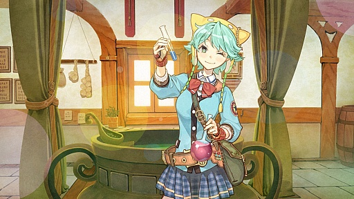 画像集#045のサムネイル/「シャリーのアトリエ」の新情報公開。ゲームで重要な役割を果たす「調合」システムや,新キャラクターの紹介など