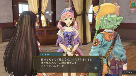 画像集#035のサムネイル/「シャリーのアトリエ」最新情報。立派に成長したエスカをはじめとした登場キャラクターや「依頼」システム,特殊技「ヴァリアブルストライク」を紹介