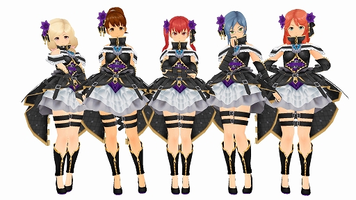 画像集#003のサムネイル/「スクスト2」に「プロジェクト東京ドールズ」コラボの限定衣装が再登場