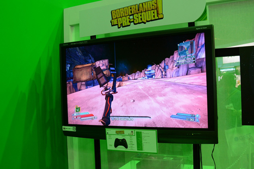 画像集#006のサムネイル/［TGS 2014］「ボーダーランズ プリシークエル」プレイポート。ウザかわいい「クラップトラップ」をさっそく触ってみた