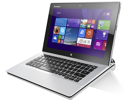 画像集#002のサムネイル/Lenovo，Core i3搭載のWindows 8.1タブレット「Miix 2 11」を5月中旬に国内発売。スタンドにもなるキーボードドックが付属