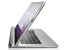 画像集#003のサムネイル/Lenovo，Core i3搭載のWindows 8.1タブレット「Miix 2 11」を5月中旬に国内発売。スタンドにもなるキーボードドックが付属