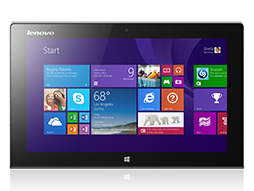 画像集#004のサムネイル/Lenovo，Core i3搭載のWindows 8.1タブレット「Miix 2 11」を5月中旬に国内発売。スタンドにもなるキーボードドックが付属