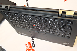 画像集 No.007のサムネイル画像 / Lenovo，360度回転ヒンジ搭載で4モードに使い分けられる新型2-in-1「ThinkPad Yoga 12」を国内発売