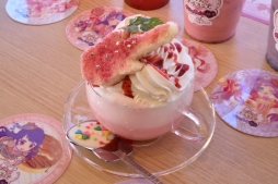 画像集 No.009のサムネイル画像 / 「プリティーオールフレンズバレンタインカフェ」内覧会をレポート。こだわりのコラボメニューが楽しめて，思わずハピラキになる空間