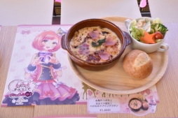 画像集 No.024のサムネイル画像 / 「プリティーオールフレンズバレンタインカフェ」内覧会をレポート。こだわりのコラボメニューが楽しめて，思わずハピラキになる空間