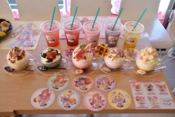 画像集 No.028のサムネイル画像 / 「プリティーオールフレンズバレンタインカフェ」内覧会をレポート。こだわりのコラボメニューが楽しめて，思わずハピラキになる空間