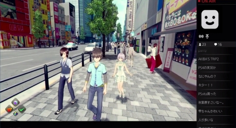 画像集#003のサムネイル/PS4版「AKIBA’S TRIP2」で新たに登場する「DEMO GAME」など,“実況”に関連する情報が明らかに