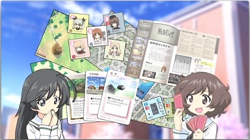 画像集 No.003のサムネイル画像 / ボードゲーム「ぱんつぁー・ふぉー!」第2版が2017年4月28日に発売。OVA「これが本当のアンツィオ戦です!」の内容に基づいたシナリオを収録