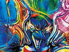「北斗の拳」原 哲夫氏が「イルカマンex」のポケカイラストを担当。「北斗百裂拳」を彷彿とさせる迫力ある仕上がりに刮目せよ