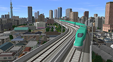 画像集#003のサムネイル/「A列車で行こう9 Version3.0 プレミアム」,北陸新幹線の「かがやき」や三陸鉄道の「36-100形」など,新規収録車両のスクリーンショットを一挙掲載