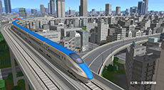 画像集#005のサムネイル/「A列車で行こう9 Version3.0 プレミアム」,北陸新幹線の「かがやき」や三陸鉄道の「36-100形」など,新規収録車両のスクリーンショットを一挙掲載