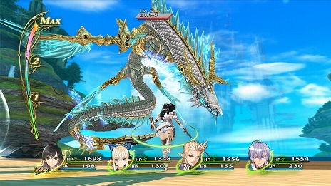 画像集#017のサムネイル/「シャイニング・レゾナンス」,竜奏騎士として真の覚醒をしたソニアのビジュアルが公開に。黄金の鎧を身につけた気品ある姿に注目