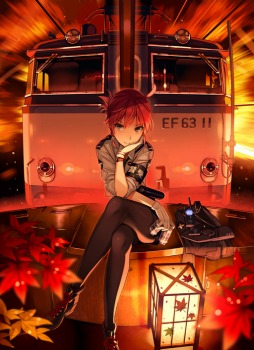 画像集#001のサムネイル/「RAIL WARS! -軽井沢より殺意を乗せて-」,バーニア600氏描きおろしイメージイラスト&CM映像が公開。コミケ86の販売グッズも発表に
