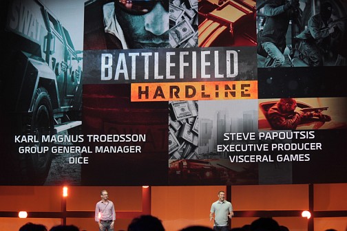 画像集#026のサムネイル/［E3 2014］「Battlefield: Hardline」や「Star Wars: Battlefront」「Dragon Age: Inquisition」などが登場したElectronic Artsのプレスカンファレンス