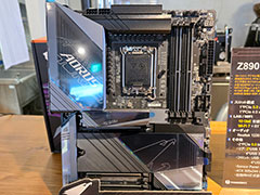 Intel Z890搭載マザーボードがGIGABYTEからも登場。AIベースの簡単オーバークロック機能が見どころだ