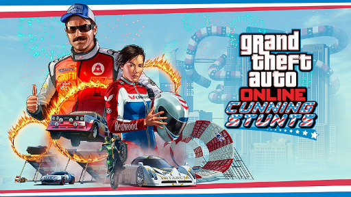 画像集 No.001のサムネイル画像 / 「GTAオンライン」過激なスタントレースを追加するアップデート「スタントライダーズ」が，7月12日に配信決定