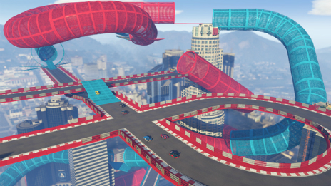 画像集 No.003のサムネイル画像 / 「GTAオンライン」過激なスタントレースを追加するアップデート「スタントライダーズ」が，7月12日に配信決定