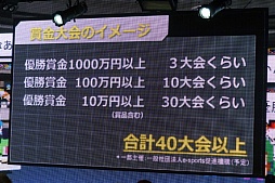 画像集 No.009のサムネイル画像 / 「闘会議2016」の発表会が開催。賞金・賞品総額1億円超のゲーム大会「闘会議GP」など,の企画内容が明らかに