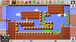 画像集#005のサムネイル/［E3 2014］「Mario Maker」プレイレポート。普通のコースからエグいコースまで，直感的な操作で思いのままにデザイン可能