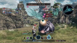 画像集 No.016のサムネイル画像 / 「XenobladeX」の最新スクリーンショットが公開。惑星ミラの美しい風景をバックに繰り広げられるバトルシーンは必見