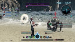 画像集 No.017のサムネイル画像 / 「XenobladeX」の最新スクリーンショットが公開。惑星ミラの美しい風景をバックに繰り広げられるバトルシーンは必見