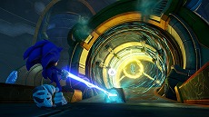 画像集#002のサムネイル/「ソニックトゥーン(仮称)」Wii U版とニンテンドー3DS版で異なる,それぞれのアクション要素が公開