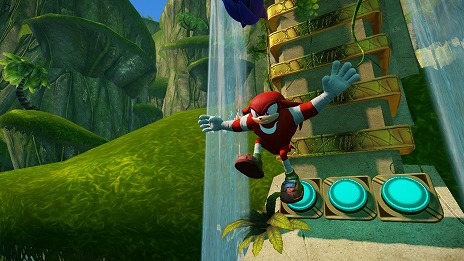 画像集#008のサムネイル/「ソニックトゥーン（仮称）」Wii U版とニンテンドー3DS版で異なる，それぞれのアクション要素が公開