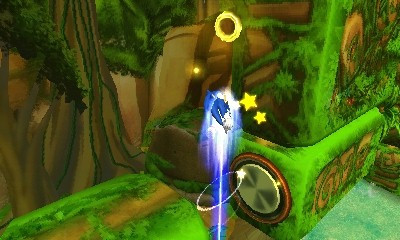 画像集#006のサムネイル/Wii U版/3DS版「ソニックトゥーン」超音速ハリネズミ・ソニックのスキルアクションを紹介。新要素の「エアーダッシュ」に注目